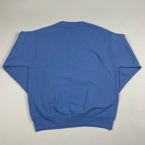 Vintage Florida Tarpon Springs Parasailing Dolphin Blue Crewneck Fits Medium - Picture 8 of 10